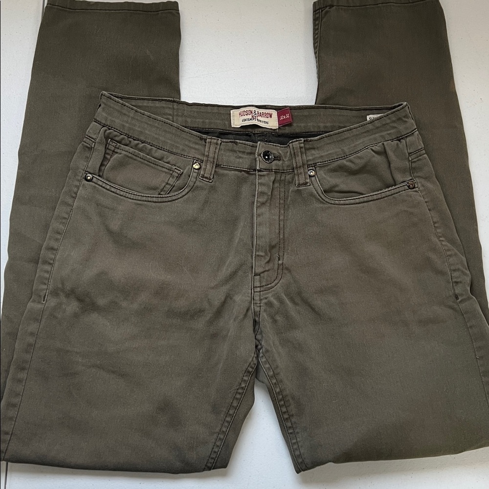 VTG Gentleman’s Outfitters skinny jeans by Hudson & Barrow - Picture 1 of 10